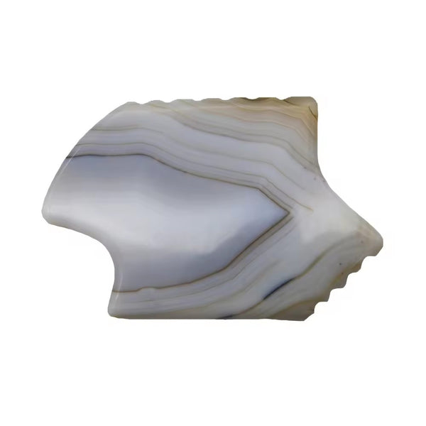 Gray Agate Facial Beauty Lifting Gua Sha Tool